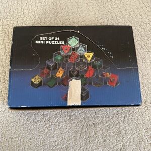 Mini Cube Puzzle Box Set - Balance IQ Party Favor Games for Kids